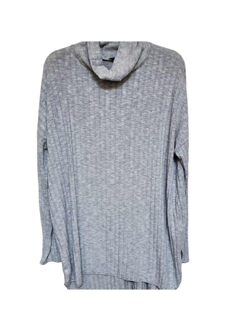 Urban Outfitters Out From Under Ribbed Turtleneck Gray Oversized
